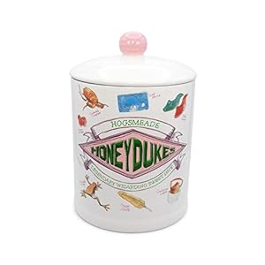 Harry Potter Honeydukes Sweets Ceramic Cookie Storage Jar | 10 Inches Tall