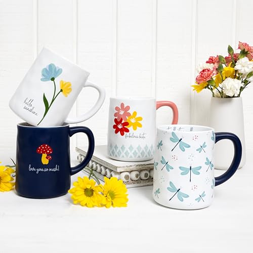 Taza de cerámica So Mush 17 oz diseño divertido miniatura 5