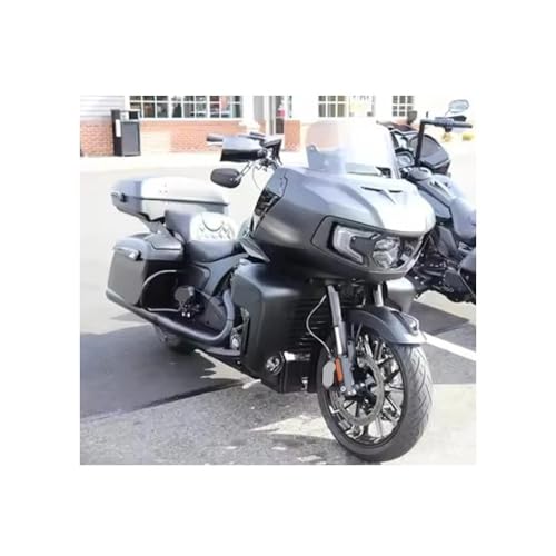 Protecteur guidon moto pour Challenger et Chief customisées - 4
