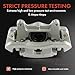 A-Premium Disc Brake Calipers Assembly with Bracket Compatible with Audi A4/A4 Quattro 2005-2006, A6 2006, A6 Quattro 2005-2011, S4 2004-2006, 4.2L, Front Right Passenger Side