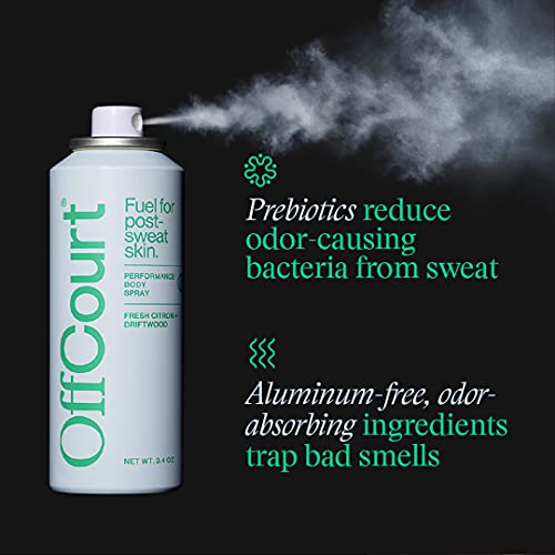 Offcourt Natural Body Spray For Men With Prebiotics - Deodorizing Mens Body Spray - Aluminum-Free Spray Deodorant For Whole Body - Sandalwood, Citrus, And White Musk Scents, 3.4 Ounce (Pack Of 3) #TOP5