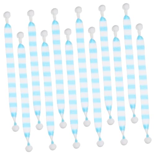 OFFSCH 20pcs Mini Christmas Scarf Doll Accessories Versatile Wine Bottle Scarf for Holiday Decor for Crafts Giving