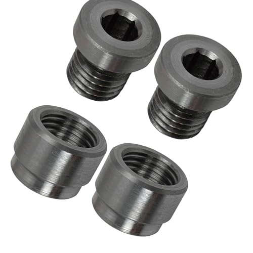 Bung para sensor O2 universal acero mild M18 miniatura 4