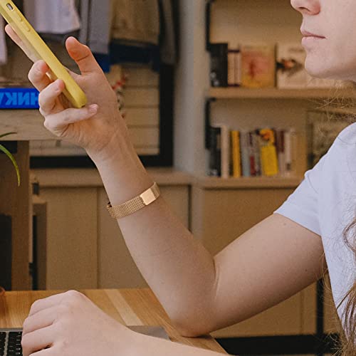 Bracelet Fitbit Luxe en maille d'acier inoxydable Oumida - 6