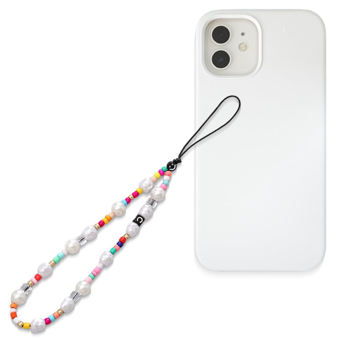 2 Cordini Per Cellulare Con Perline Colorate – Cinturino Da Polso O Collana, Anti-smarrimento E Super Fashion, Regalo Perfetto