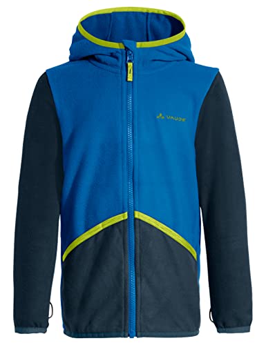 VAUDE Unisex Kinder Kids Pulex Hooded Jacket Jacke, radiate blue/eclipse, 110-116 EU