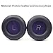 Backbeat pro Earpads Cushions defean Ear Pads Replacement for Plantronics Backbeat pro Wireless Noise canceling Headset, Premium Protein Leather Softer Memory Foam Noise Canceling (Black)
