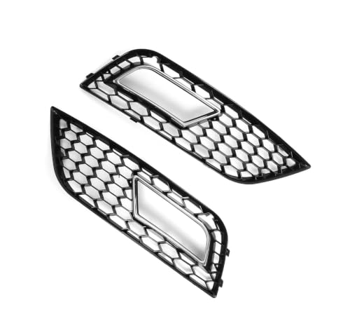 Parrilla luces antiniebla para Audi A4 B8.5 2013-2016 con elegante diseño tipo panal estilo RS4