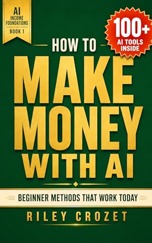 HOW TO MAKE MONEY WITH AI : BEGINNER METHODS THAT