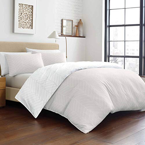 City Scene Demi Comforter Set, Full/Queen, Beige #TOP1