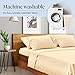 LuxClub 6 PC Sheet Set Sheets Deep Pockets 18