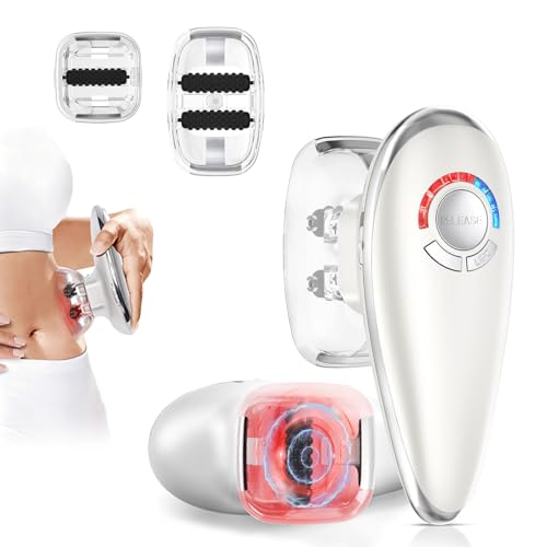 4-in-1 Electric Cellulite Massager & Body Sculpting Machine -5 Modes Adjustable, Cordless Slim-Sculpt Device for Belly, Thighs, Arms&Face- Postpartum Recovery&Cellulite Reducer&Lymphatic Drainage