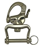 Edelstahl hohe Bruchlast ideal für den Fahrsport Patentverschluss