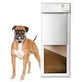 Fully Automatic Power PET Door by HIGH TECH PET - Large - PET Operated - Motorized - Secure - AIR Tight