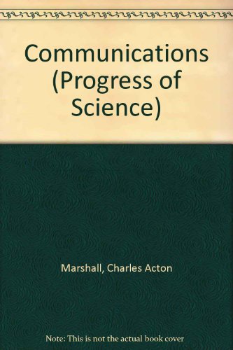 Preisvergleich Produktbild Communications (Progress of Science S.)