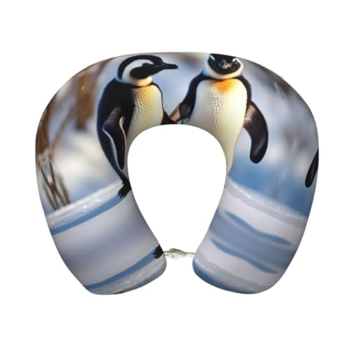 Almohada cuello en U espuma viscoelástica tamaño único miniatura 1