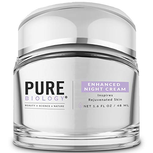 Pure Biology Night Cream with Retinol for Men and Women