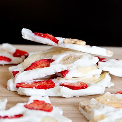 Brothers All Natural Freeze Dried Fruit Crisps, Banana Strawberry, 0.42 Oz (Pack of 24), Made with 100% Fruit, Gluten Free, Soy Free, Vegan, Heathy Snack, Lunch Box Ready