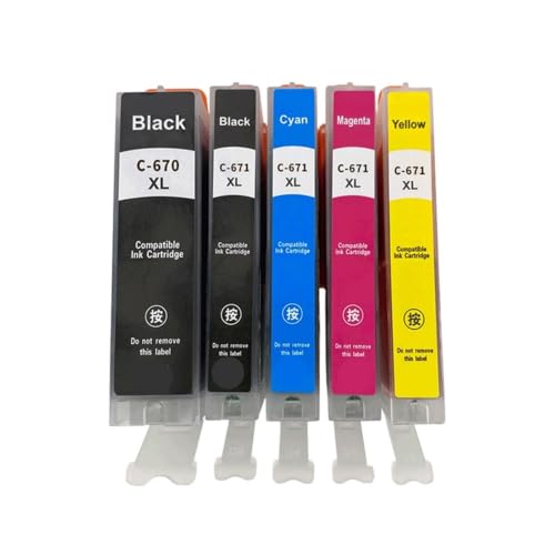 Cartouche d'encre PGI-670XL CLI-671XL Canon MG6360, finissez vos dossiers sans panne d'encre