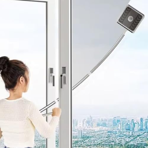 Nettoyant pour vitres extérieures en hauteur pour laver les fenêtres sans danger depuis l'intérieur - 5