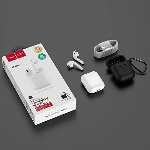 Hoco ES32 Plus headset and accessories laid out