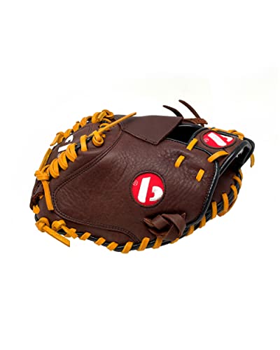 Gant de baseball cuir de catch GL-204 à poche profonde pour adulte