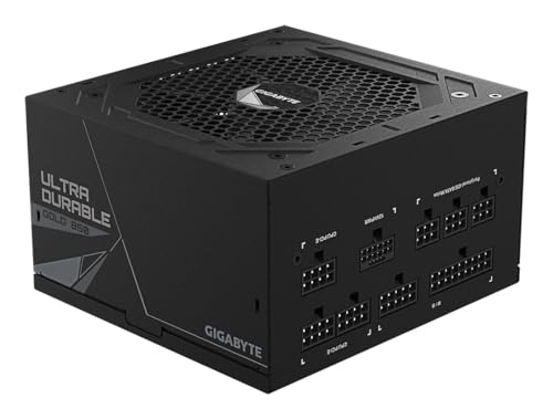 GIGABYTE UD850GM PG5 V2 Alimentatore – PCIe Gen 5.1, 80 PLUS Gold, Design completamente modulare, Ventola da 120 mm, Compatibile con ATX 3.1, Spina EU - Alimentatore - Immagine 3