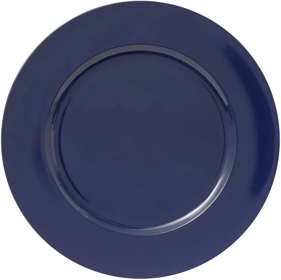 LYOR - Sousplat de Plástico Opala Azul 33cm