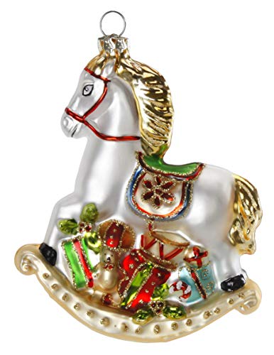 Inge-glas Christbaumschmuck Weihnachtskugeln Figuren (Schaukelpferd...