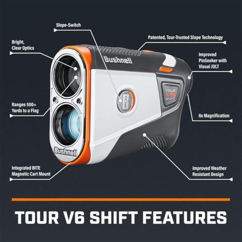 Golf Rangefinder with Slope and Vibration