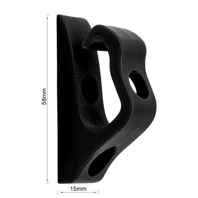 Gancho Plástico Negro para Xiaomi Mobile TM Evita Caídas de Bolsas 2