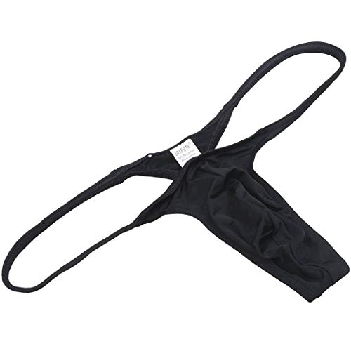 OROCOJUCO Men's Bikini Thong Underwear Slim Pouch String Tangas Second Skin Feel Sexy Low Rise T-back2