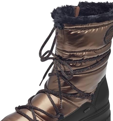 S.Oliver Dames WL Lace Boot 5 26401 43 Sneeuwlaarzen, Bronce, 40 EU Bronce 40 Eu Brons Eu 2851340462