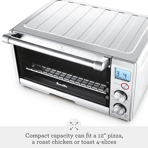 Breville BOV650XL The Compact Smart Oven Countertop Toaster Oven, Brushed Stainless Steel thumb #4