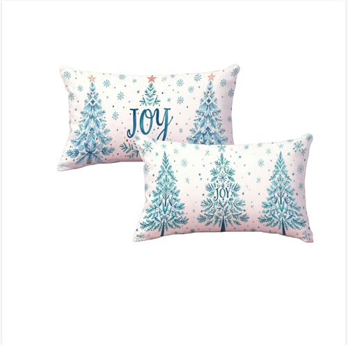 Taie oreiller double face imperméable bleu velours 50x70 cm