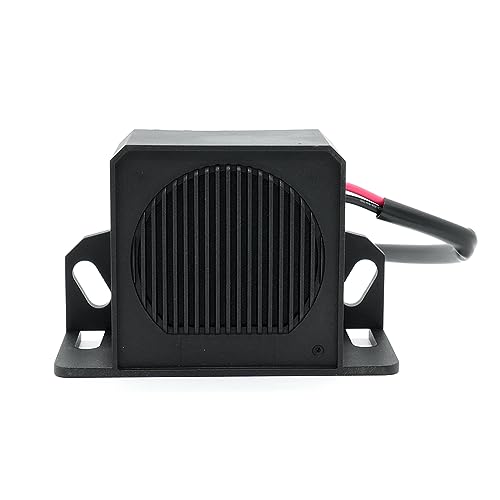 Image of 87dB-102dB Adjustable Backup Alarm - 12-24V Reversing Safety Alert for Vehicles & Machinery