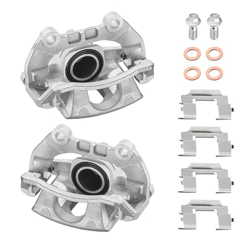 Image of BDFHYK 18-B4804 18-B4805 Rear Disc Brake Caliper Assembly Compatible with Chevrolet SSR /Trailblazer /Trailblazer EXT, for GMC Envoy XL /XUV, for Buick Rainier, 2002-2009 GAS 2pcs