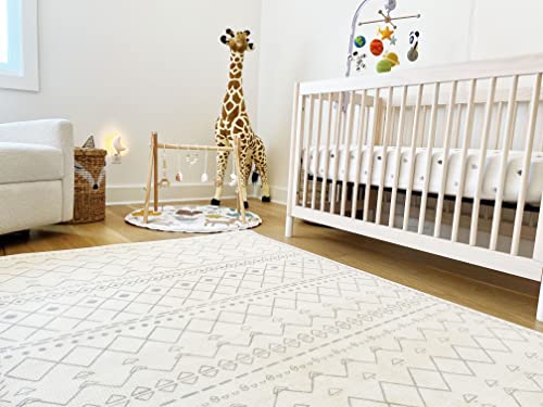 The Shwally Playmat - Soft Baby Play Mat - Reversible Foam Floor Mat - Waterproof, Wipe-Clean, Durable, Non-Toxic And Hypoallergenic - Large (6.5' X 4.5') (Enya) #TOP4