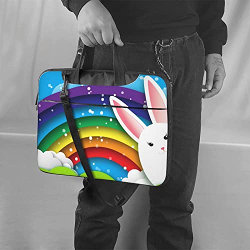 Sacoche ordinateur portable lapin de Pâques, idée cadeau originale