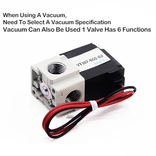 Électrovanne pneumatique sous vide VT307 vanne de contrôle 2 positions 3 voies