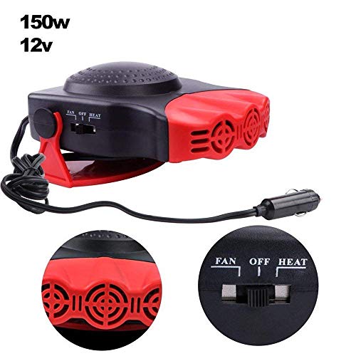 WFMJ Portable Car Heater 12V 150W Car Vehicle Cooling Fan Hot Warm Heater