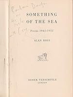 Something of the sea: Poems, 1942 to 1952 B0000CITOQ Book Cover