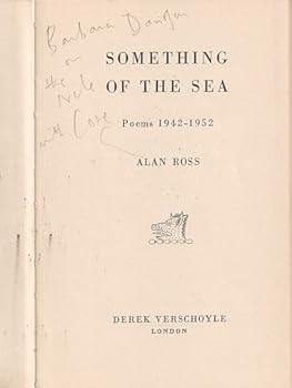 Hardcover Something of the sea: Poems, 1942 to 1952 Book