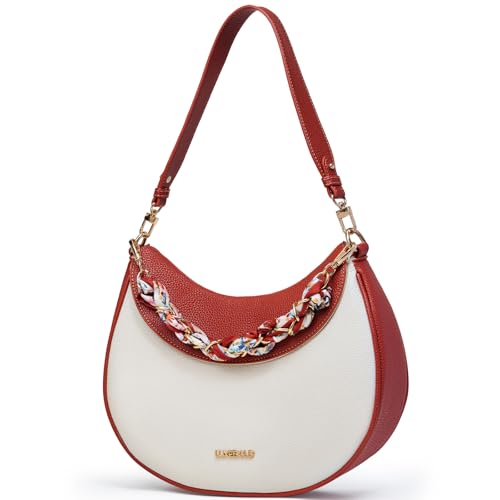 LuxeBold Shoulder Bag for Women Purses and Handbags Top Handle Satchel Trendy Clutch Bag with 2 Straps Zipper Hobo Tote Handbag Underarm AAA-LXB-009-BG