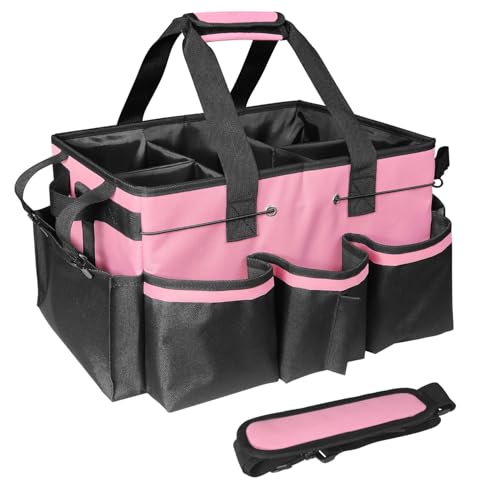 Cleaning Bags for Housekeepers, Large Cleaning Supplies Organizer...