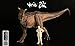 Nanmu Studio 1/35 Scale Carnotaurus Figure Carno Statue Realistic Bereserker Dinosaur Action Figure PVC Model Toys Dinosauri Collector Decor Gift for Adult Red
