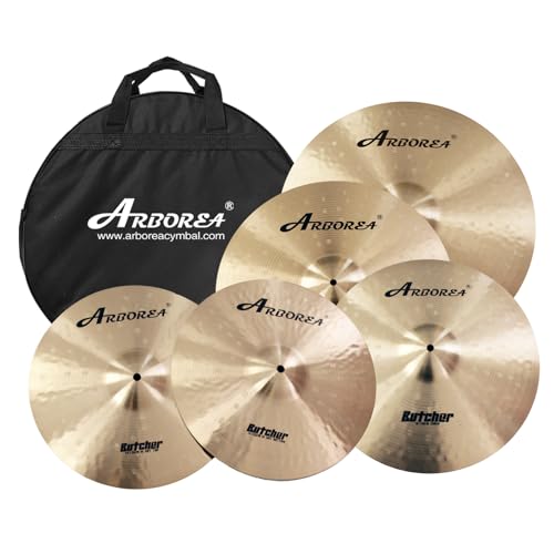 Arborea B20 Bronze Alloy Cymbal Set Butcher Series 5pcs 14