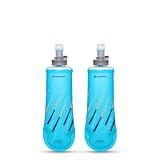 HydraPak SoftFlask 250 ml, confezione da 2 - Borraccia pieghevole per alimenti liquidi - Bottiglia nutrizionale senza BPA, tappo bloccabile di facile apertura, comprimibile, leggera