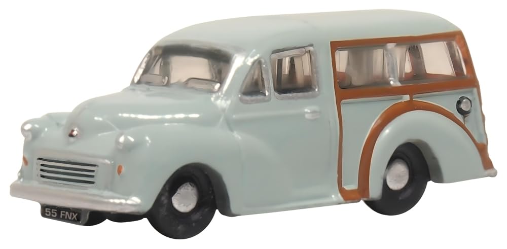 Oxford Diecast 1:148 Smoke Grey Morris Traveller Collectable Model