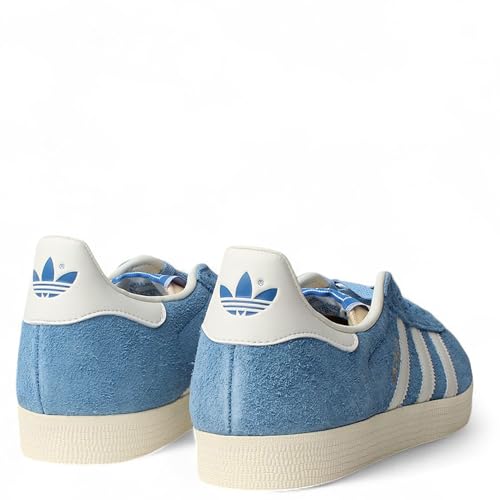 Image of Men's Adidas Gazelle Shoes - Light Blue / Off White / Cream White